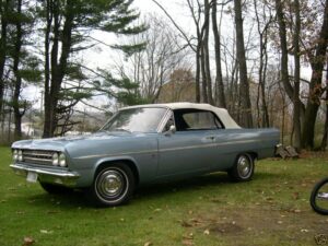 1963 F-85 Conv blue