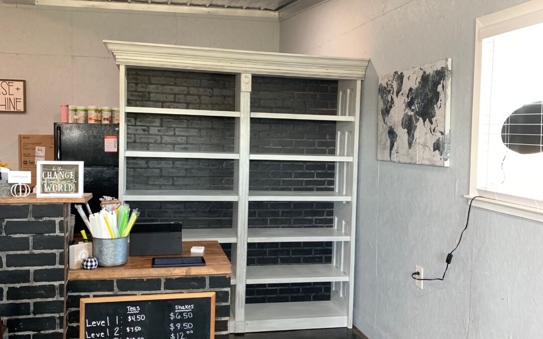 Stock Shelving for A New Health Store