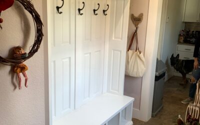 A Mudroom Bench With a History